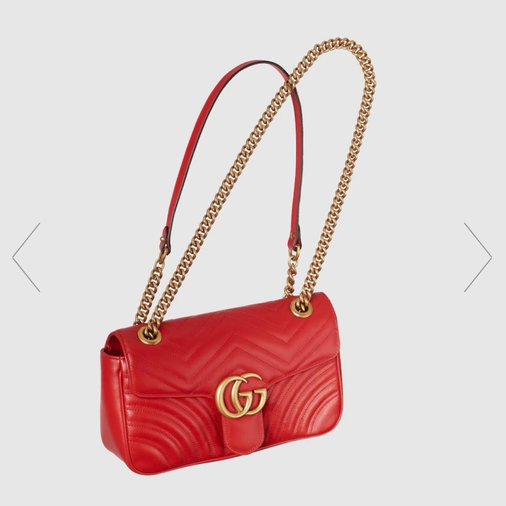 NWT Gucci Matelasse GG Marmont Shoulder Bag - Picture 15 of 15